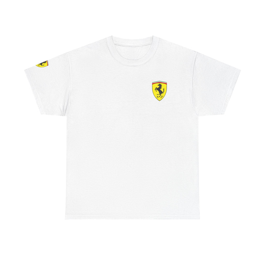 Ferrari Graphic Tee — Classic Racing Logo T-Shirt - Etna Gift