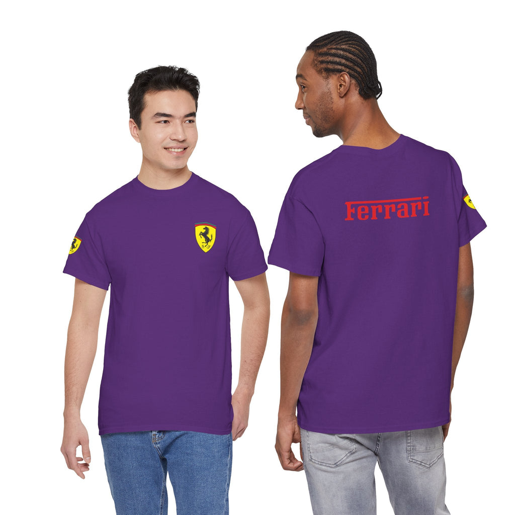 Ferrari Graphic Tee — Classic Racing Logo T-Shirt - Etna Gift