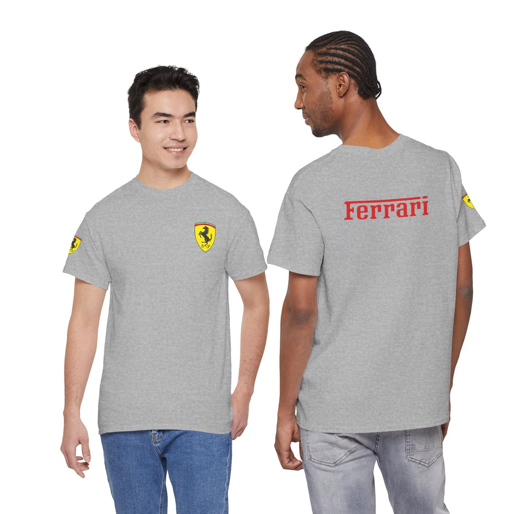 Ferrari Graphic Tee — Classic Racing Logo T-Shirt - Etna Gift