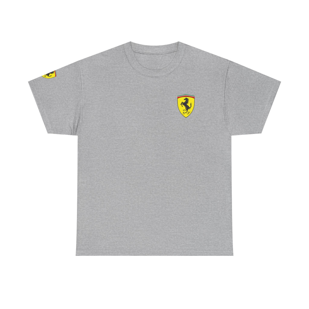 Ferrari Graphic Tee — Classic Racing Logo T-Shirt - Etna Gift