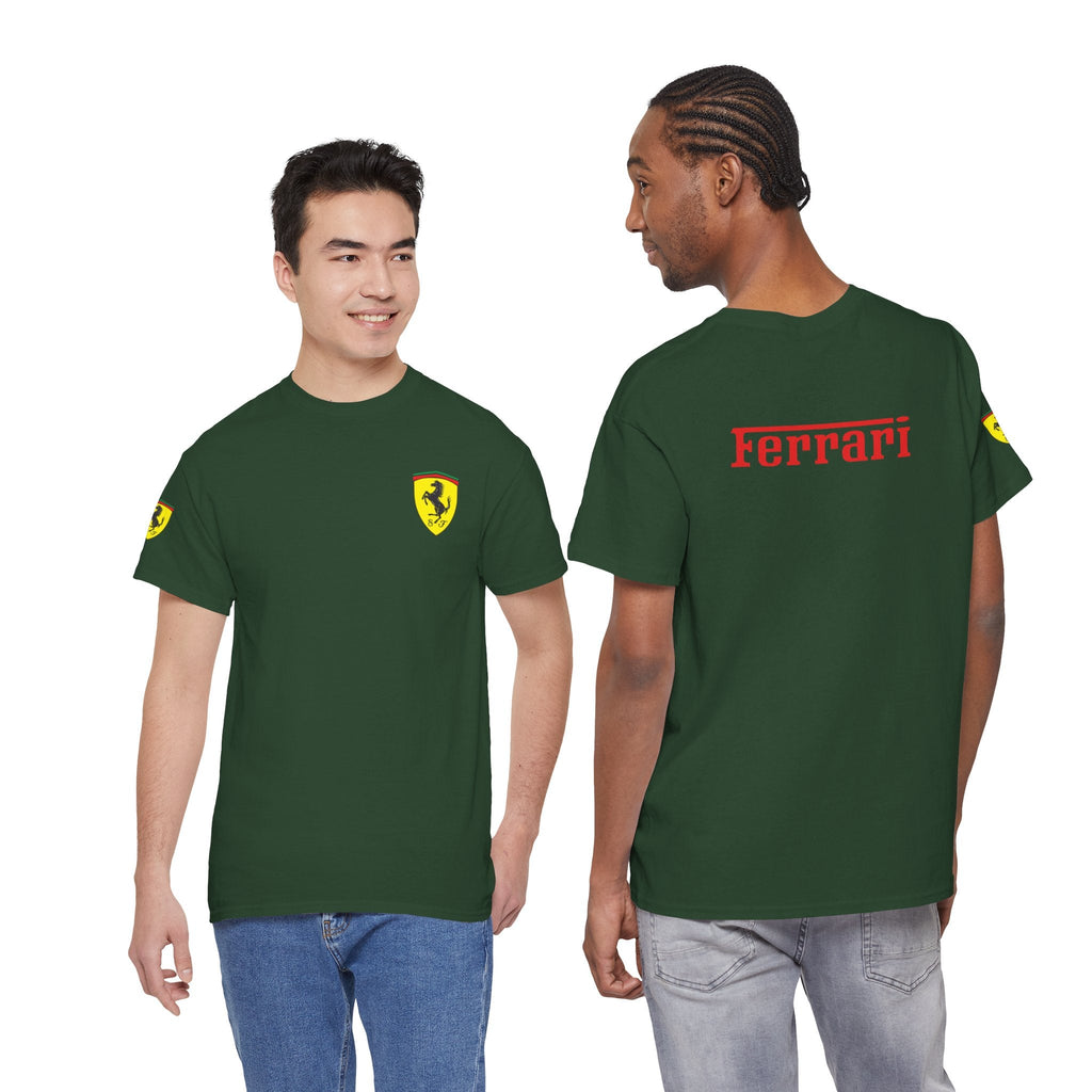 Ferrari Graphic Tee — Classic Racing Logo T-Shirt - Etna Gift