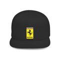 Ferrari Prancing Horse Flat Bill Snapback Cap - Etna Gift