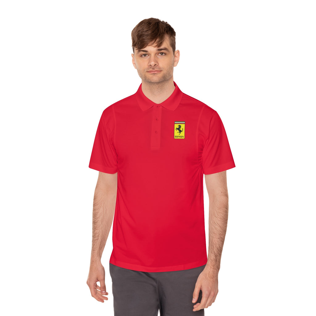 Ferrari Prancing Horse Polo Shirt - Men's Sport Polo - Etna Gift