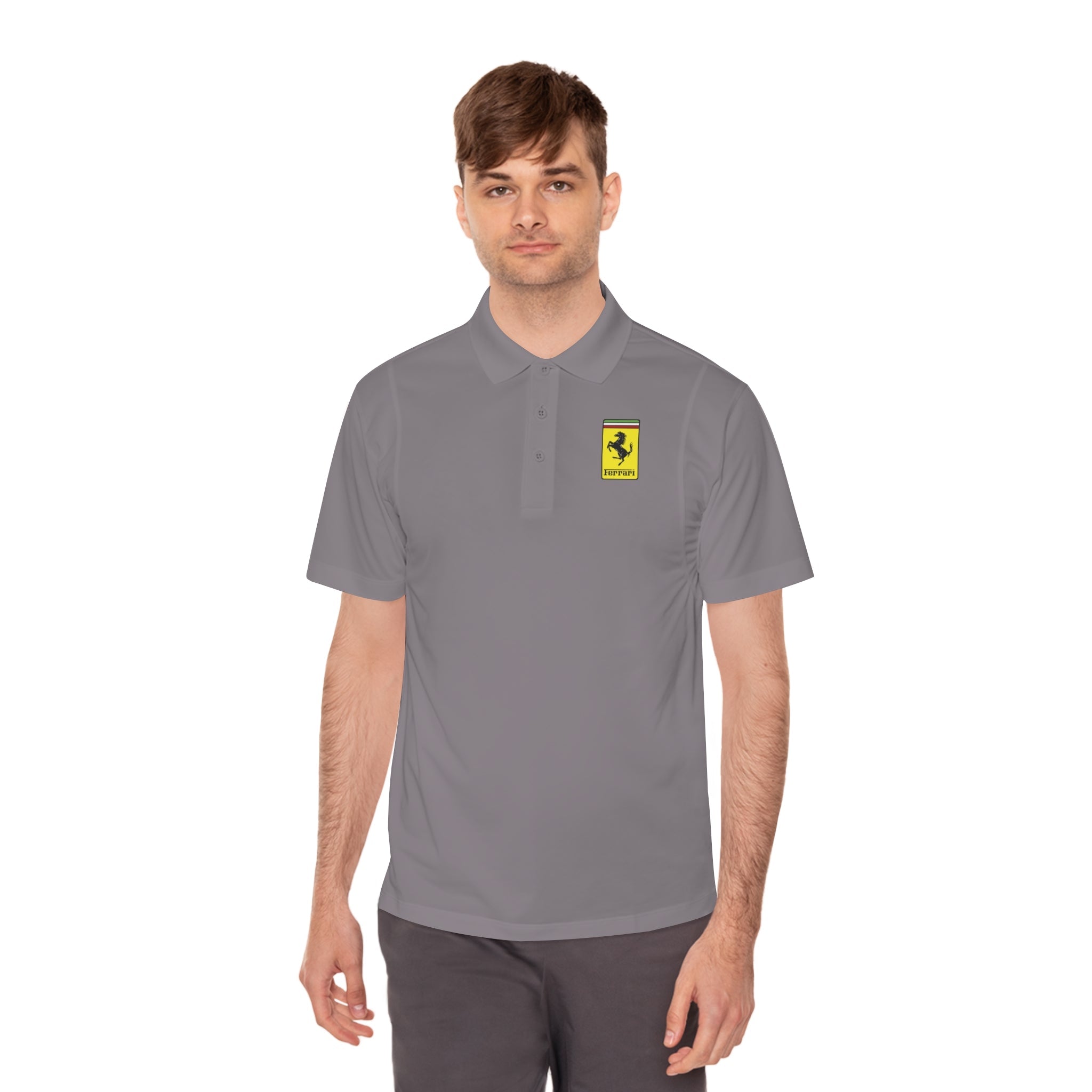 Ferrari Prancing Horse Polo Shirt - Men's Sport Polo - Etna Gift
