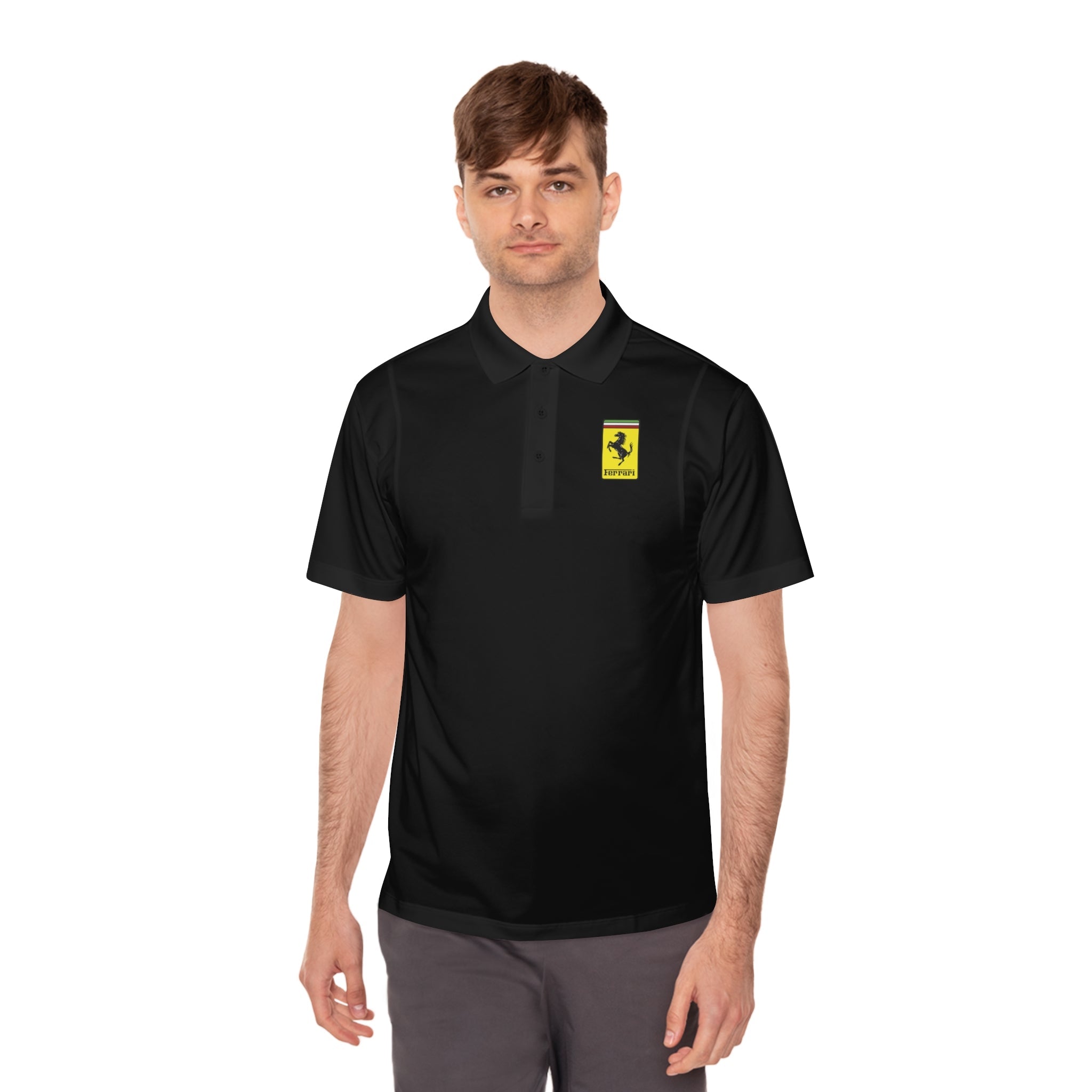 Ferrari Prancing Horse Polo Shirt - Men's Sport Polo - Etna Gift