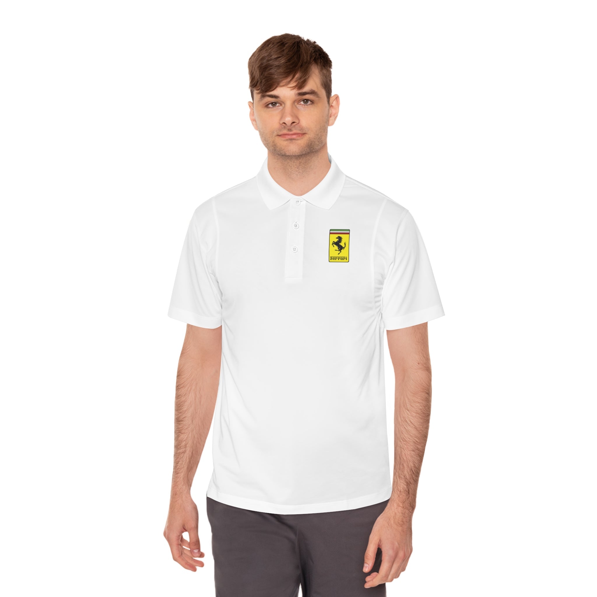 Ferrari Prancing Horse Polo Shirt - Men's Sport Polo - Etna Gift