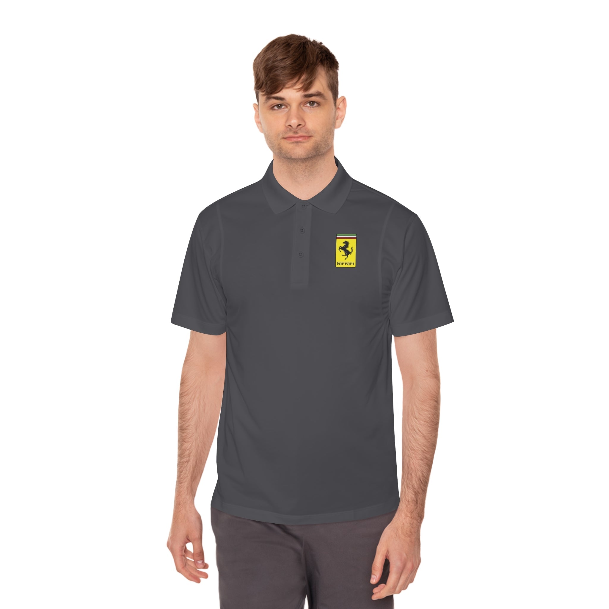 Ferrari Prancing Horse Polo Shirt - Men's Sport Polo - Etna Gift