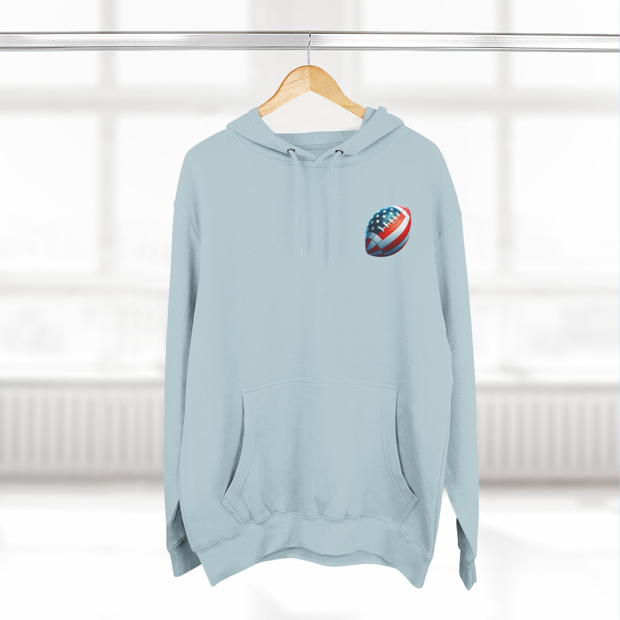 Football Helmet Skull Hoodie — Graphic Fleece Pullover for Fans - Etna Gift