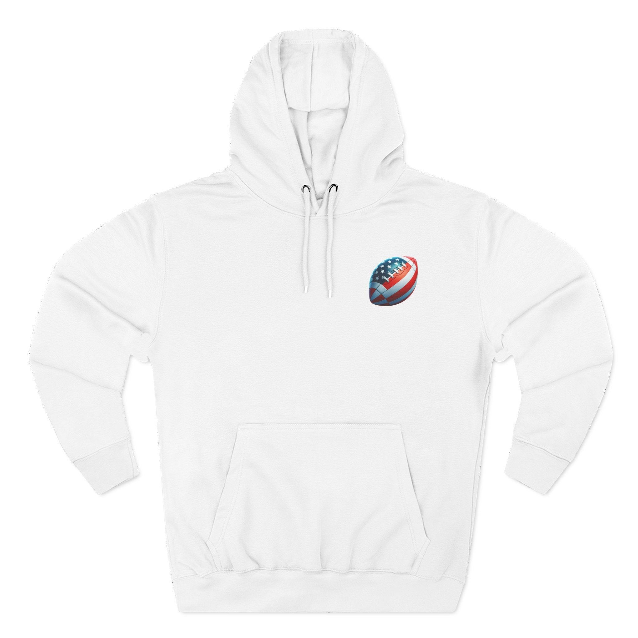 Football Helmet Skull Hoodie — Graphic Fleece Pullover for Fans - Etna Gift