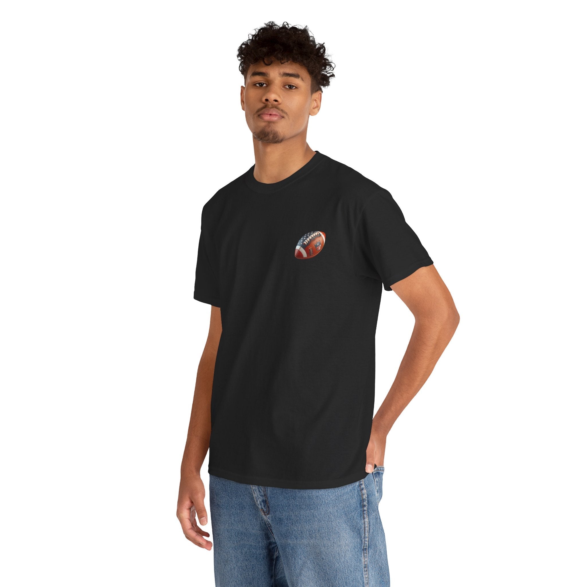 Football Helmet Skull Tee Grunge Sports Graphic T-Shirt - Etna Gift