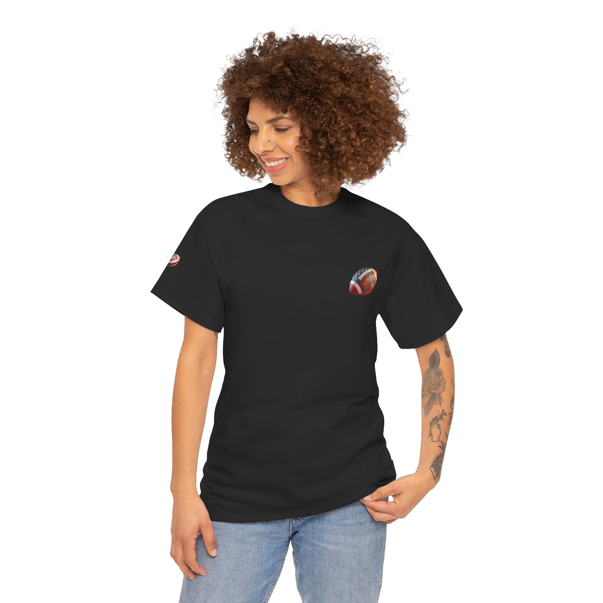 Football Helmet Skull Tee Grunge Sports Graphic T-Shirt - Etna Gift