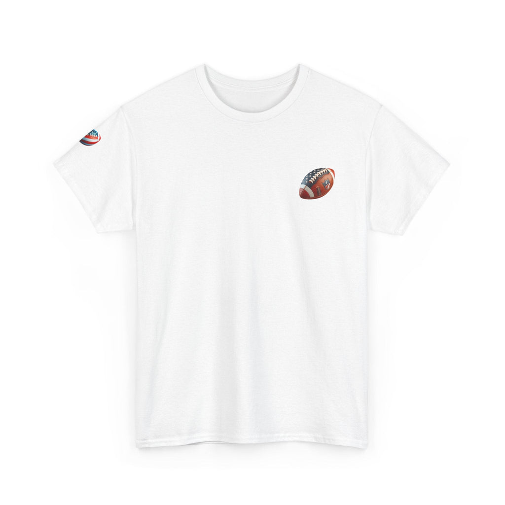 Football Helmet Skull Tee Grunge Sports Graphic T-Shirt - Etna Gift