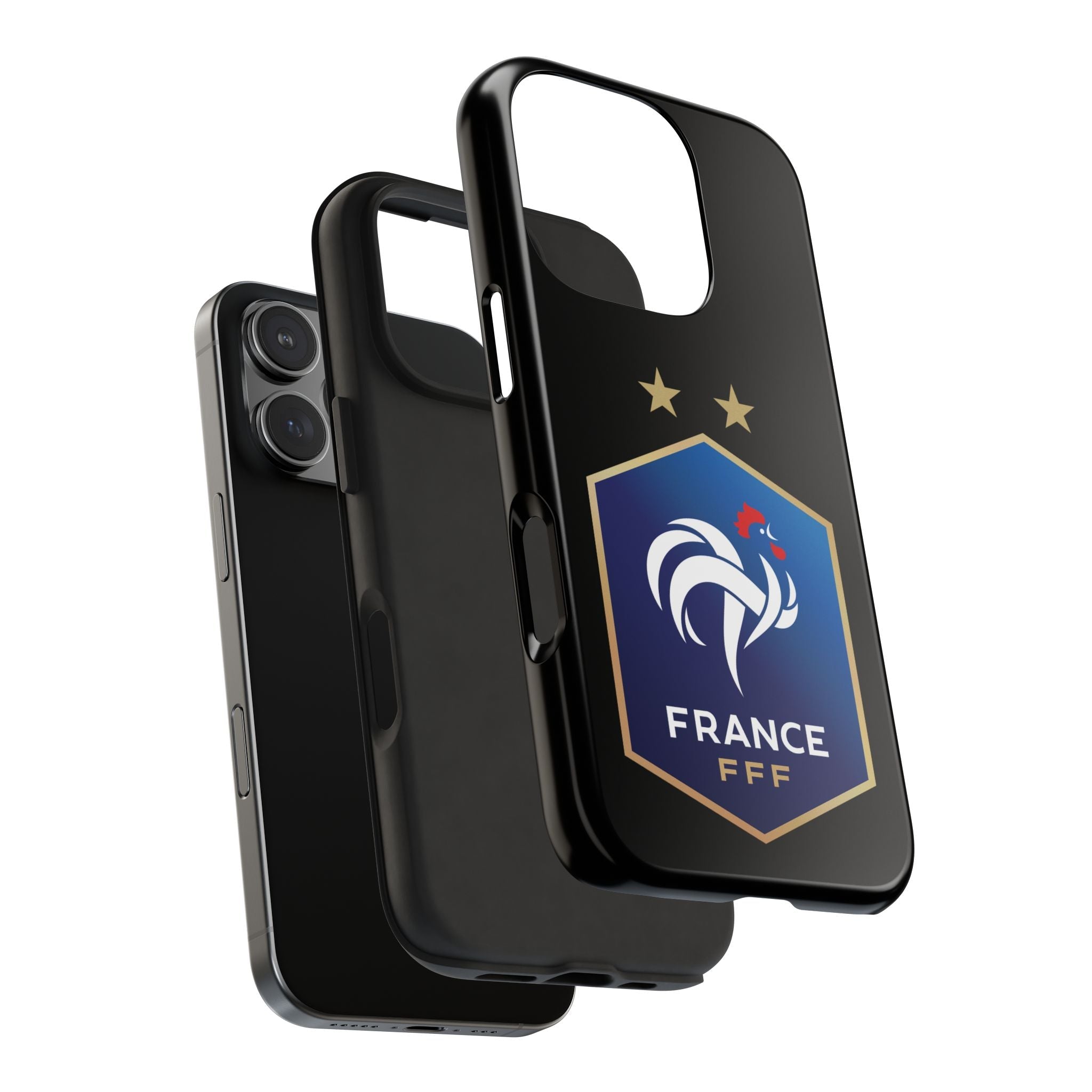 France Football Crest Tough Phone Case Protective Soccer Team iPhone Cover - Etna Gift