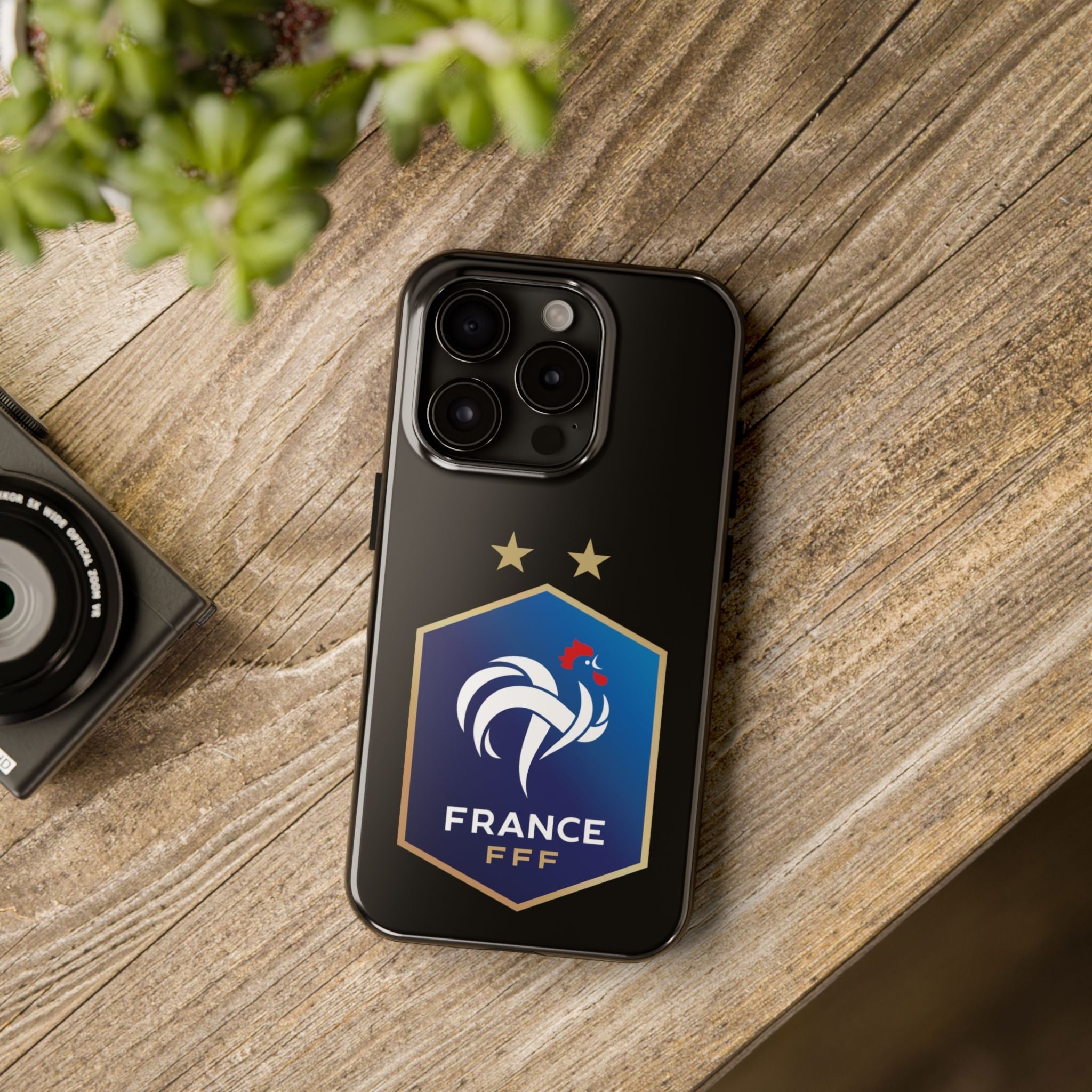 France Football Crest Tough Phone Case Protective Soccer Team iPhone Cover - Etna Gift
