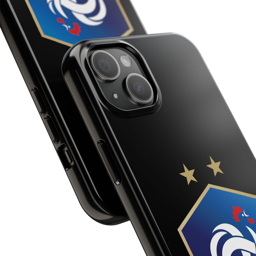 France Football Crest Tough Phone Case Protective Soccer Team iPhone Cover - Etna Gift