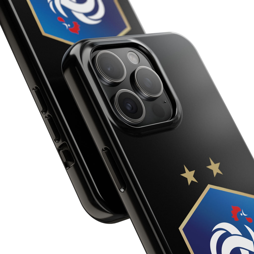 France Football Crest Tough Phone Case Protective Soccer Team iPhone Cover - Etna Gift