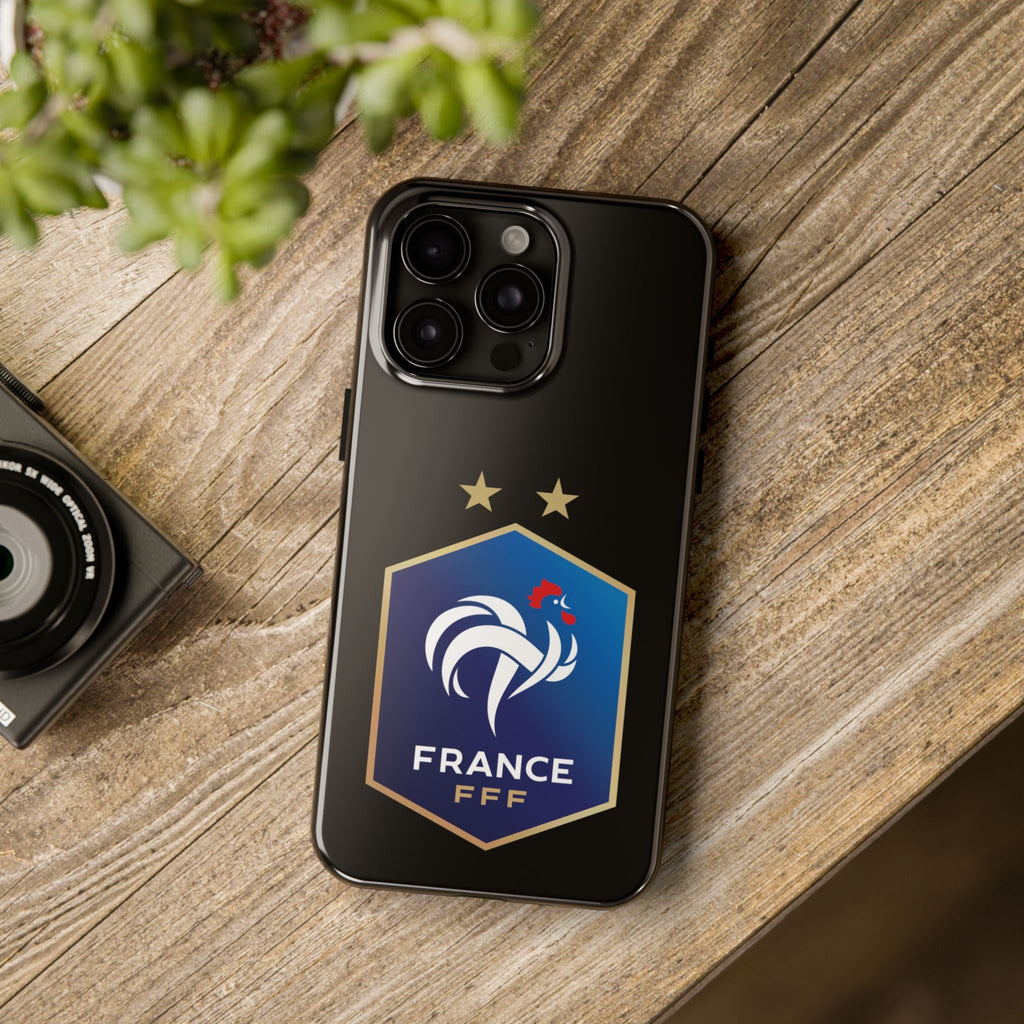 France Football Crest Tough Phone Case Protective Soccer Team iPhone Cover - Etna Gift