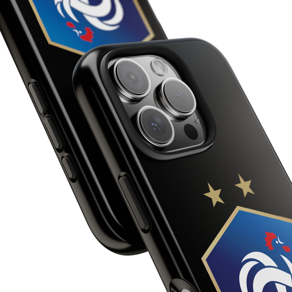 France Football Crest Tough Phone Case Protective Soccer Team iPhone Cover - Etna Gift