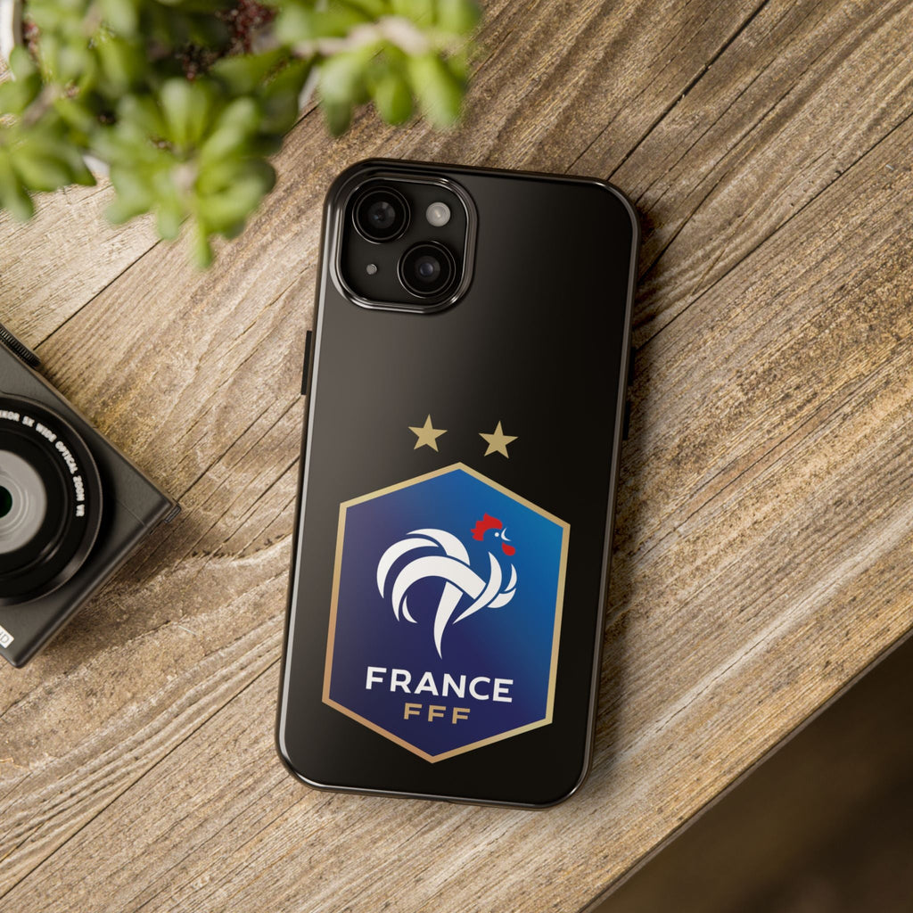 France Football Crest Tough Phone Case Protective Soccer Team iPhone Cover - Etna Gift
