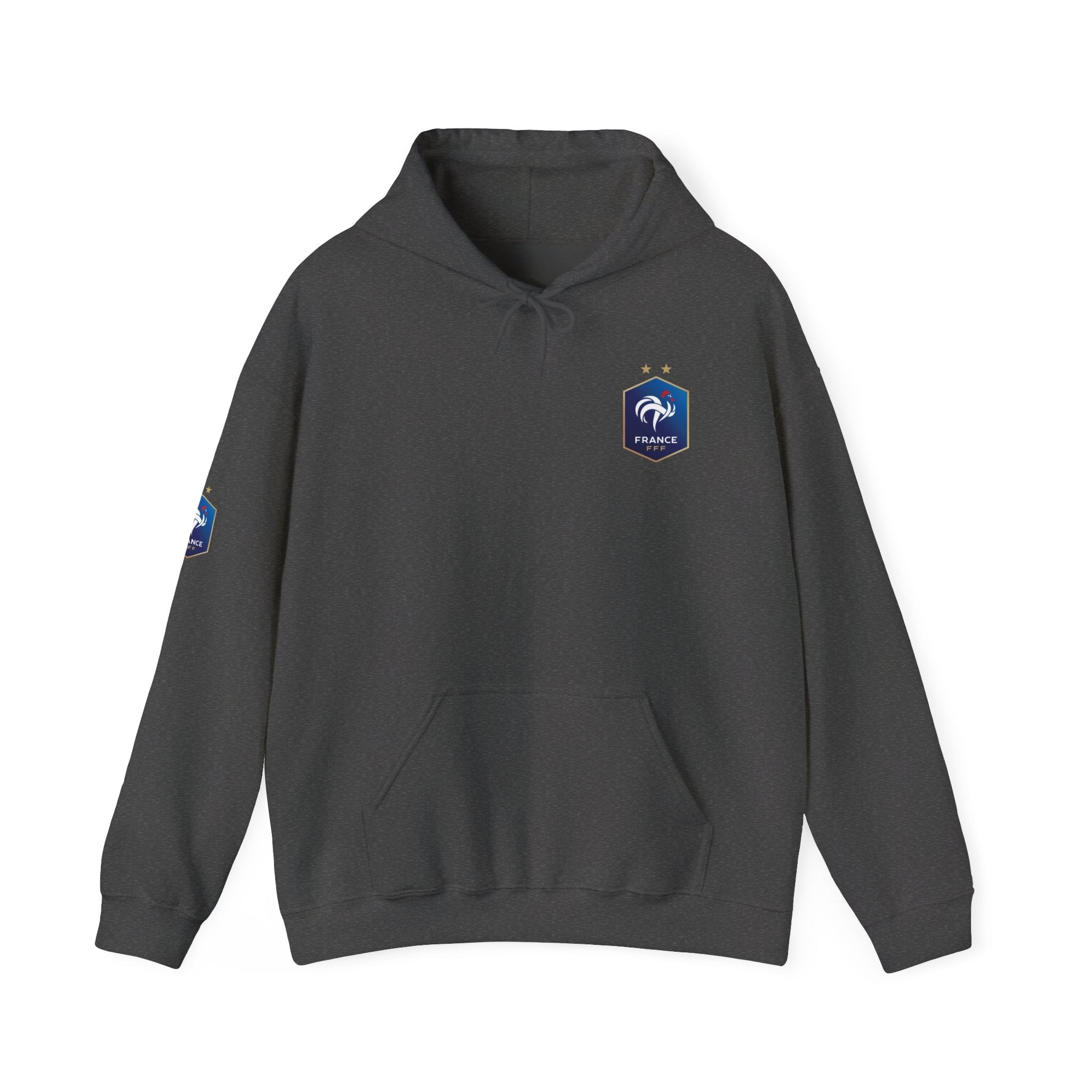 France Logo Hoodie French Crest Pullover with 'FRANCE' Back Print - Etna Gift