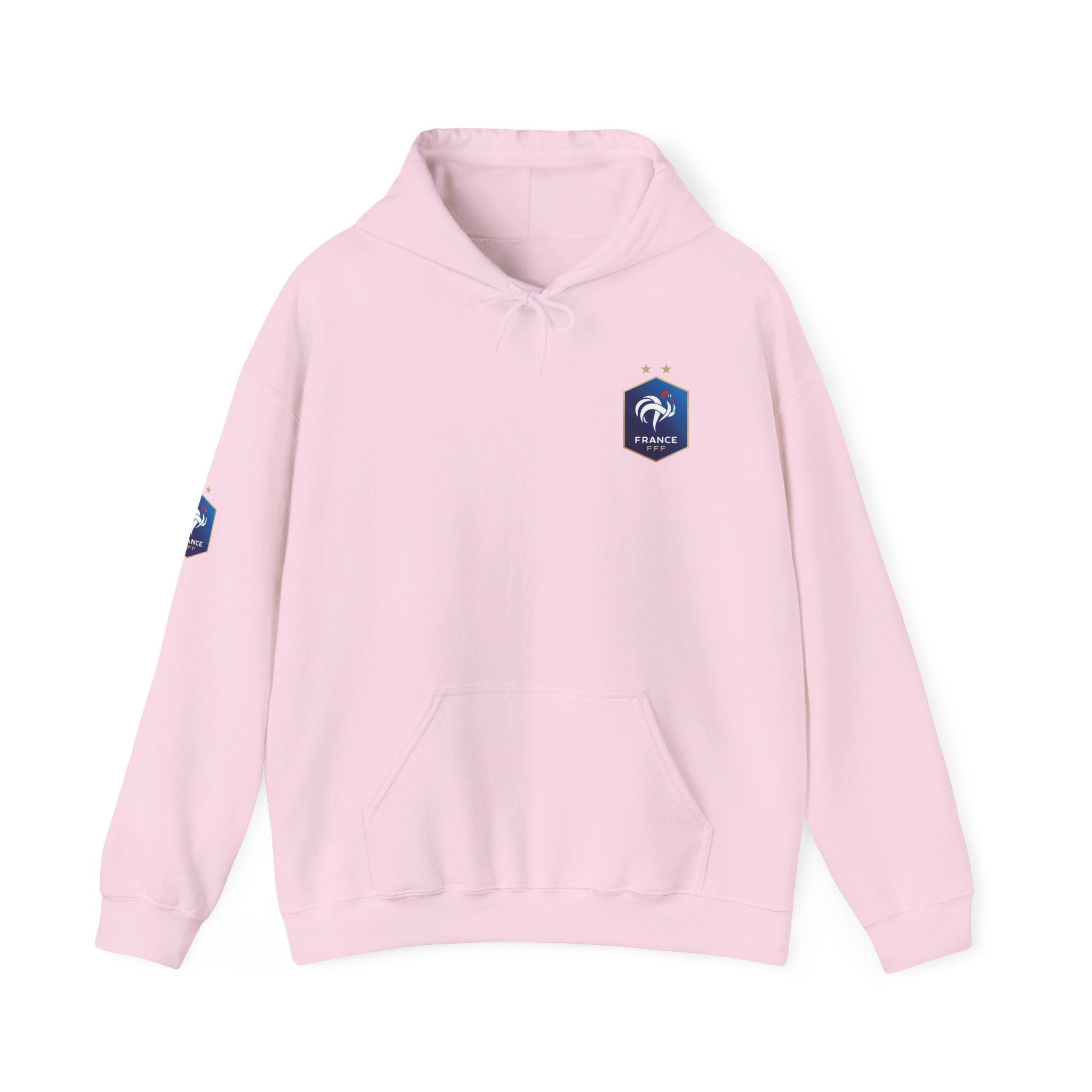 France Logo Hoodie French Crest Pullover with 'FRANCE' Back Print - Etna Gift