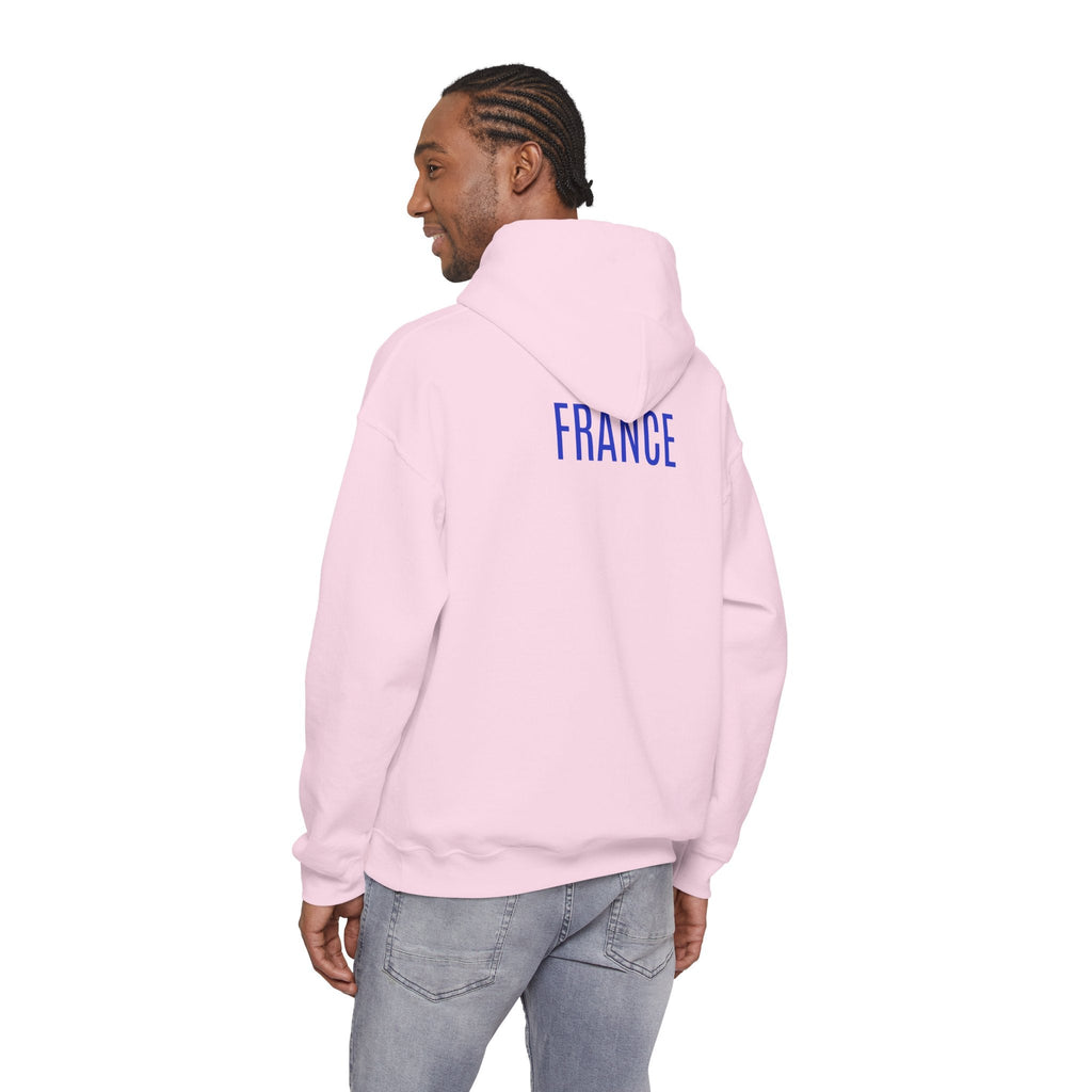 France Logo Hoodie French Crest Pullover with 'FRANCE' Back Print - Etna Gift