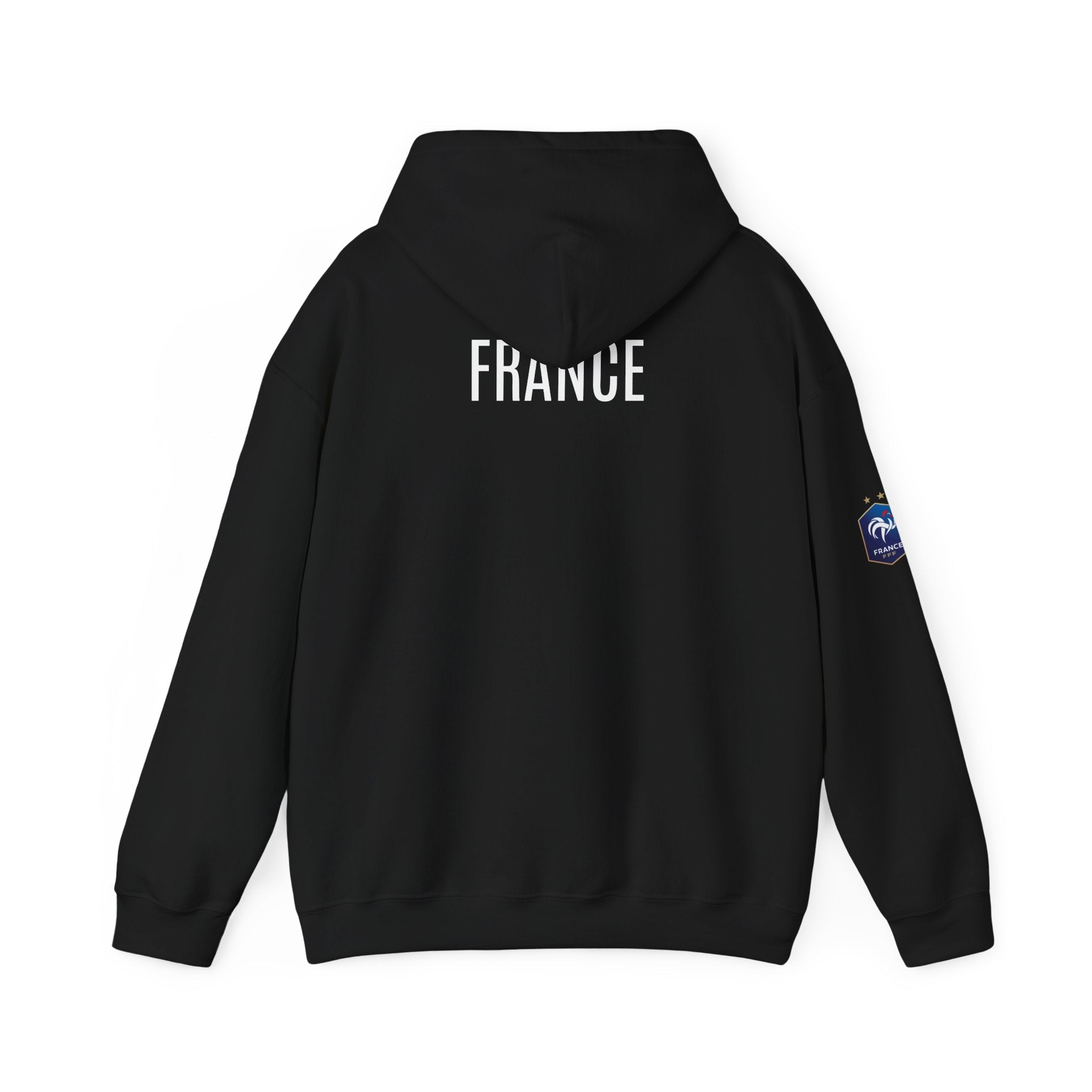France Logo Hoodie French Crest Pullover with 'FRANCE' Back Print - Etna Gift
