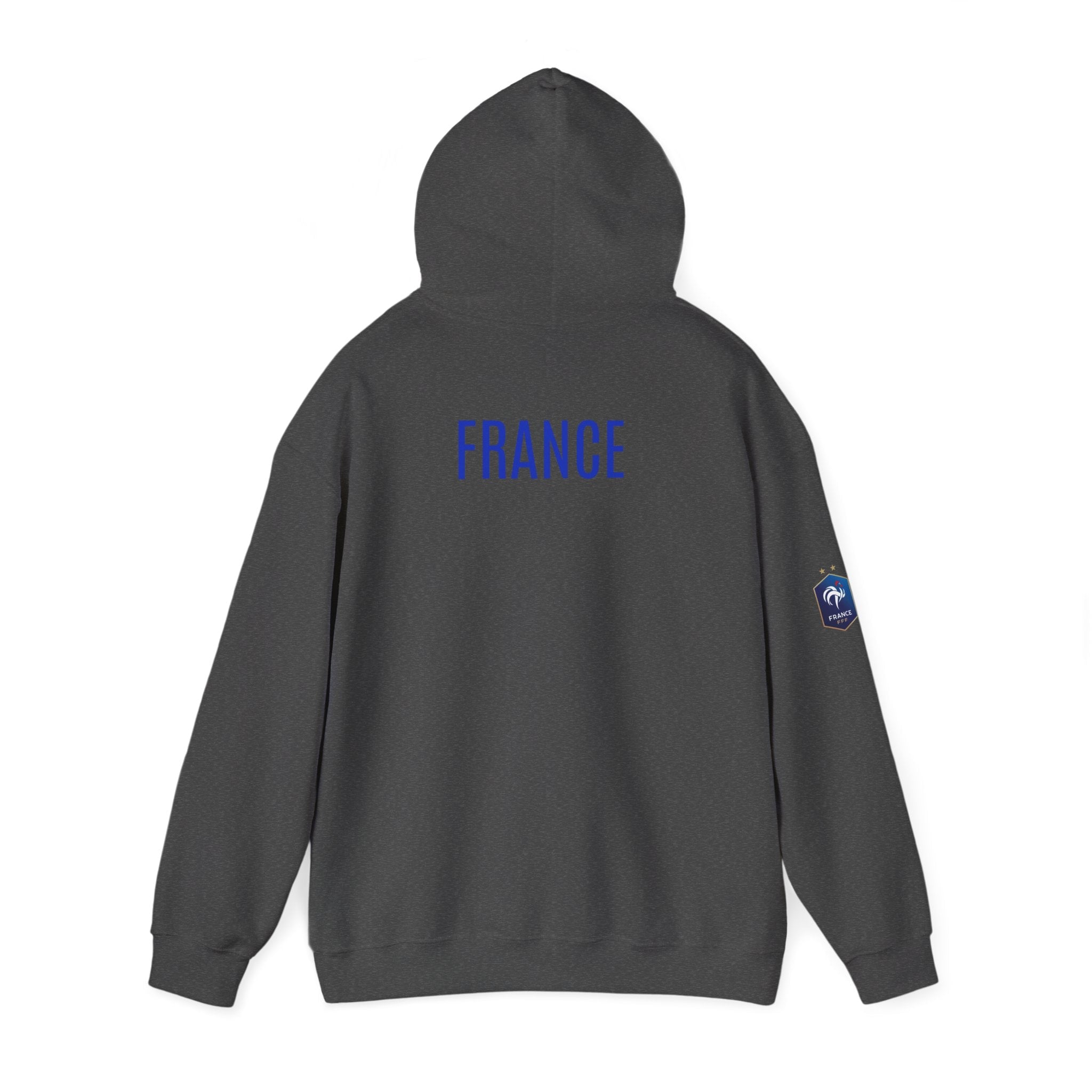 France Logo Hoodie French Crest Pullover with 'FRANCE' Back Print - Etna Gift