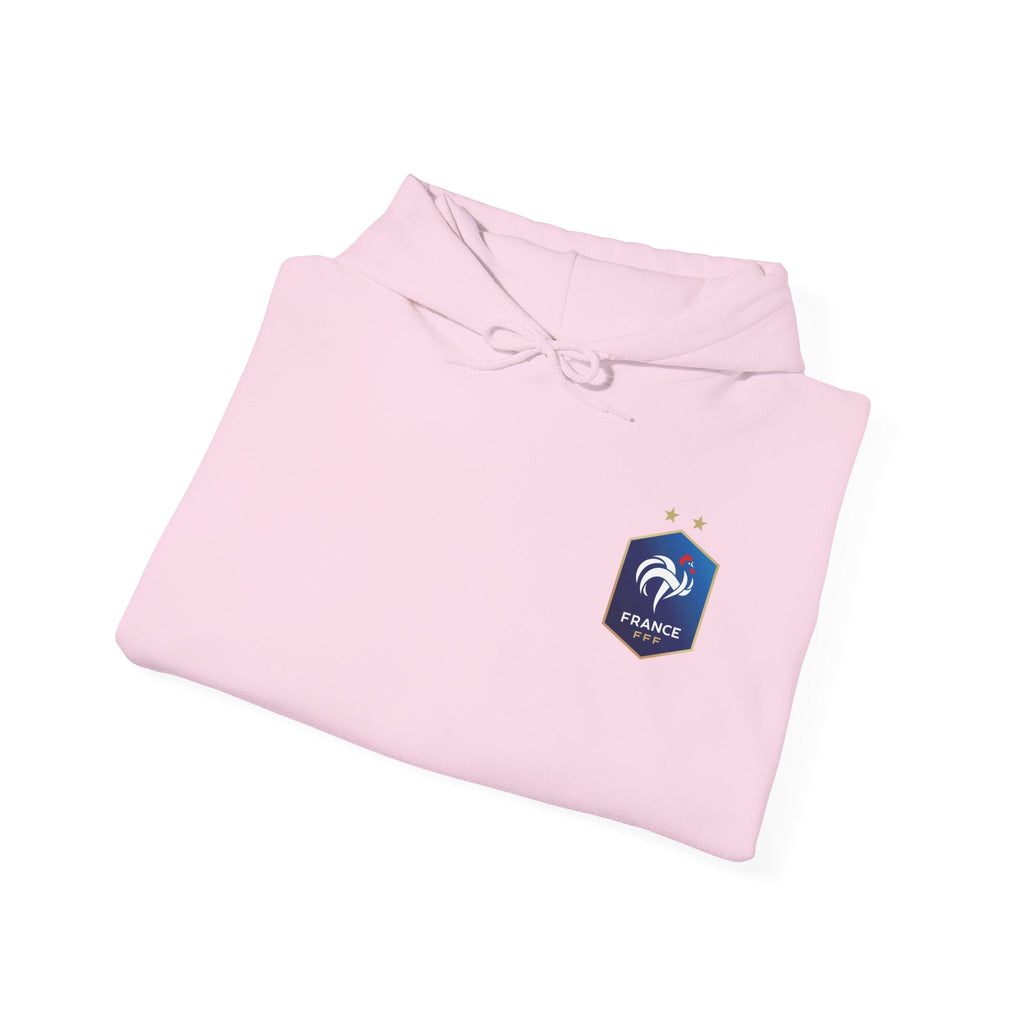 France Logo Hoodie French Crest Pullover with 'FRANCE' Back Print - Etna Gift