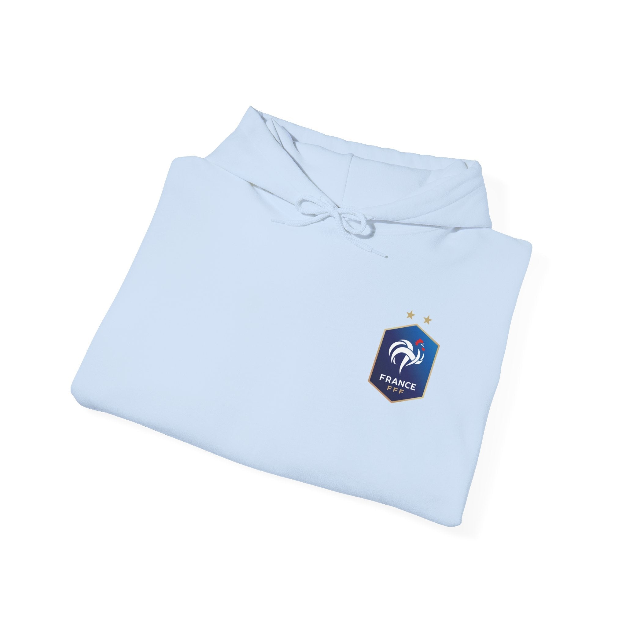 France Logo Hoodie French Crest Pullover with 'FRANCE' Back Print - Etna Gift