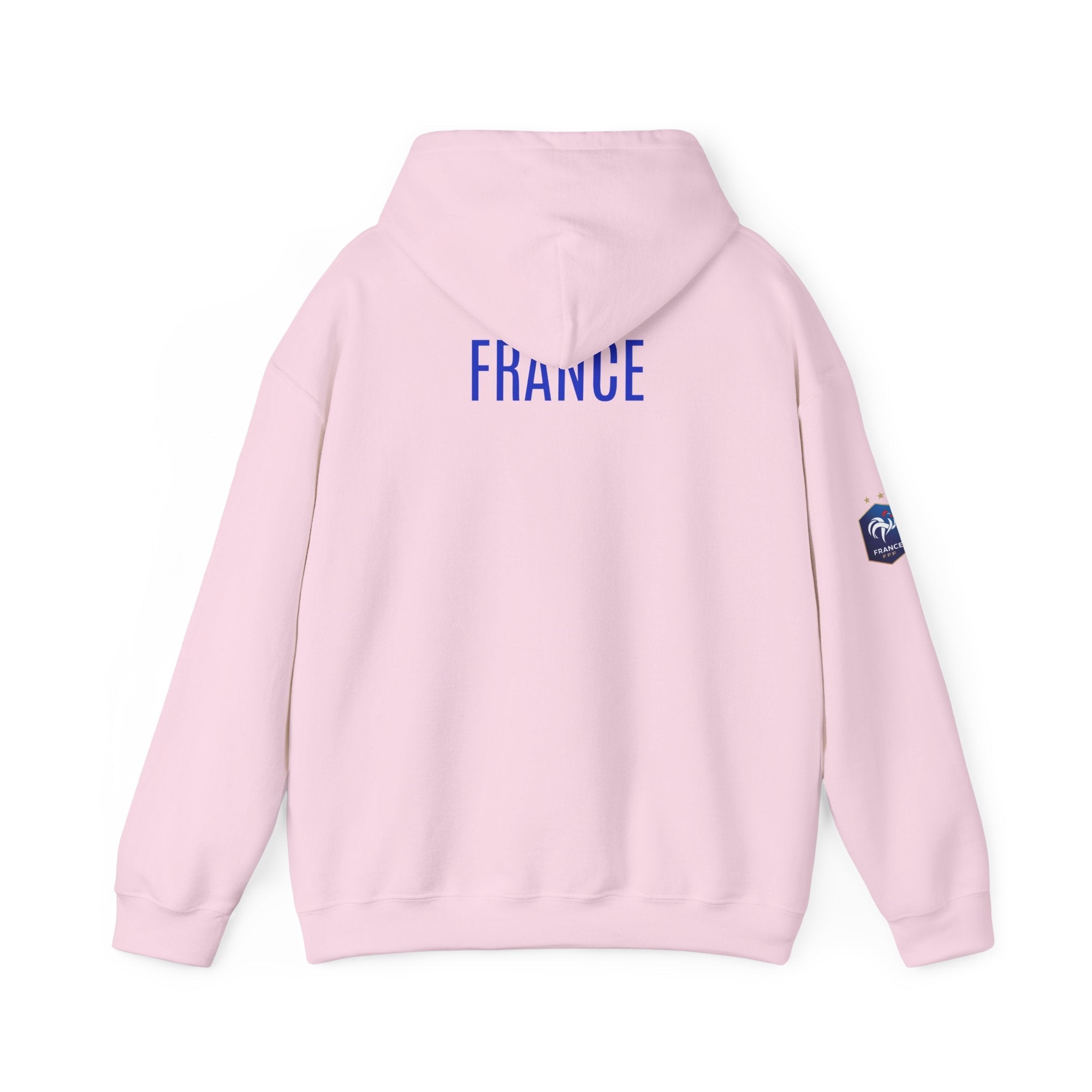 France Logo Hoodie French Crest Pullover with 'FRANCE' Back Print - Etna Gift