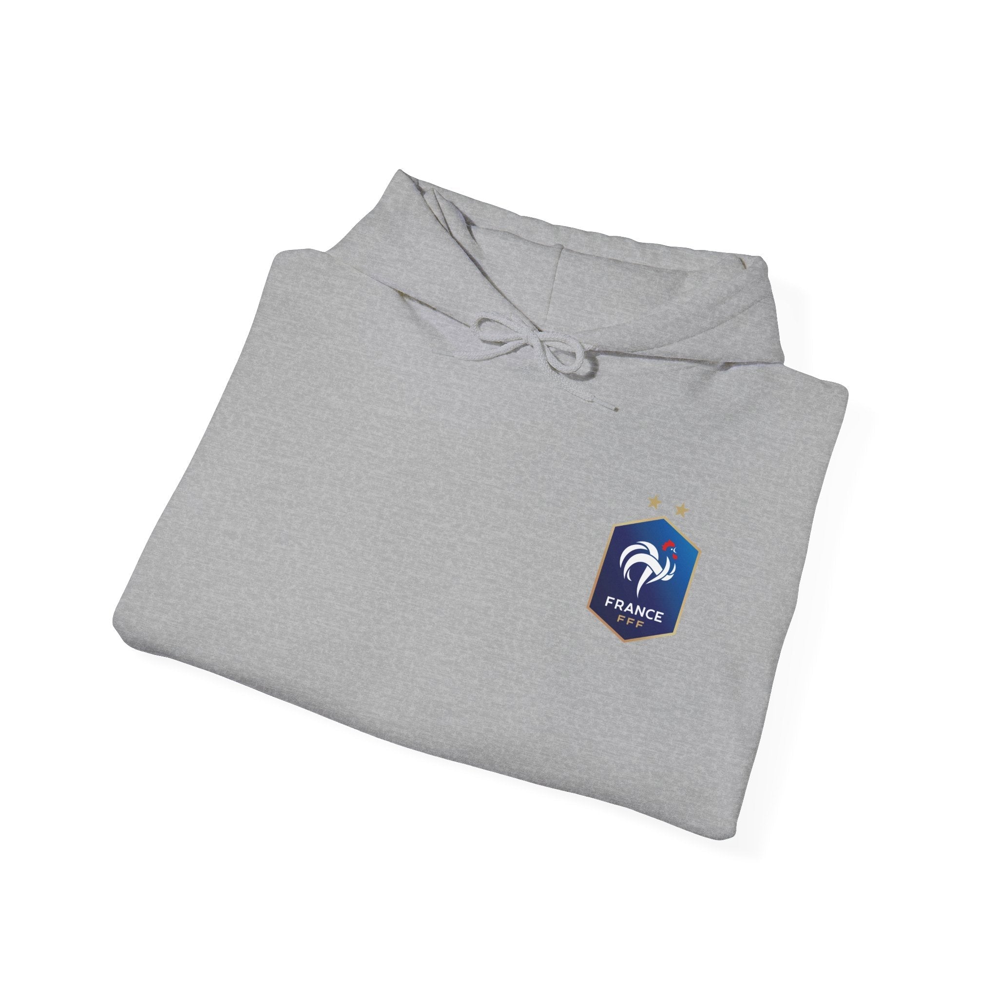 France Logo Hoodie French Crest Pullover with 'FRANCE' Back Print - Etna Gift