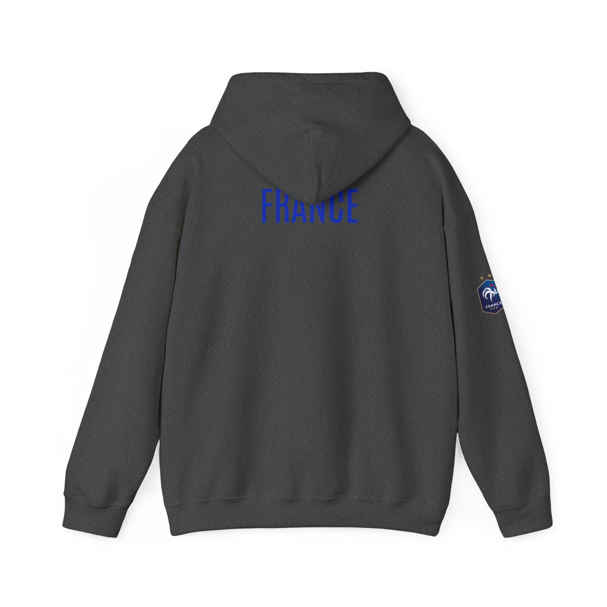 France Logo Hoodie French Crest Pullover with 'FRANCE' Back Print - Etna Gift