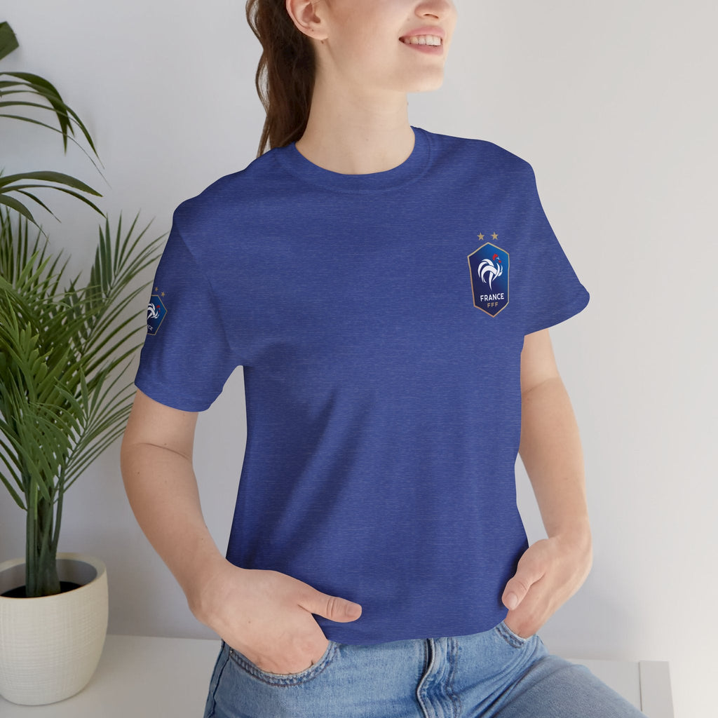 France World Cup Trophy T‑Shirt Football Fan Jersey - Etna Gift