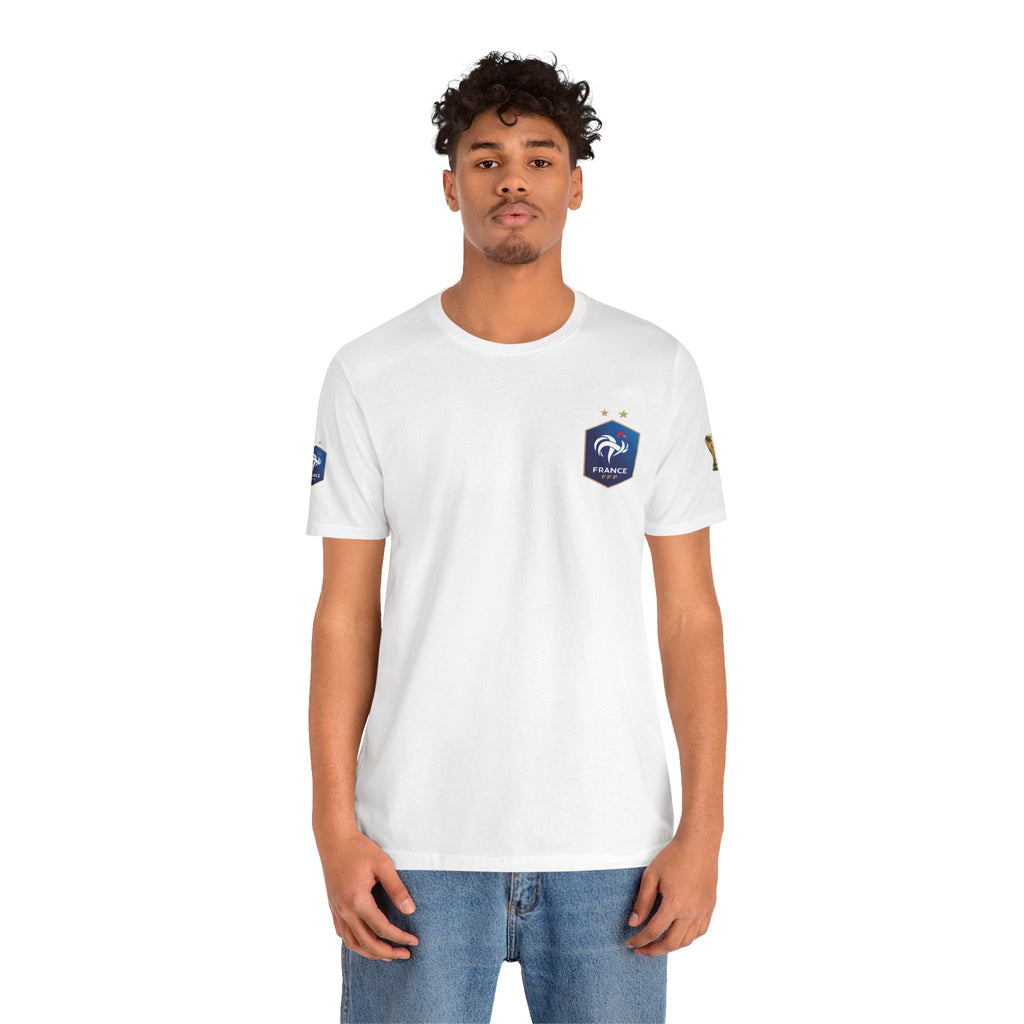 France World Cup Trophy T‑Shirt Football Fan Jersey - Etna Gift