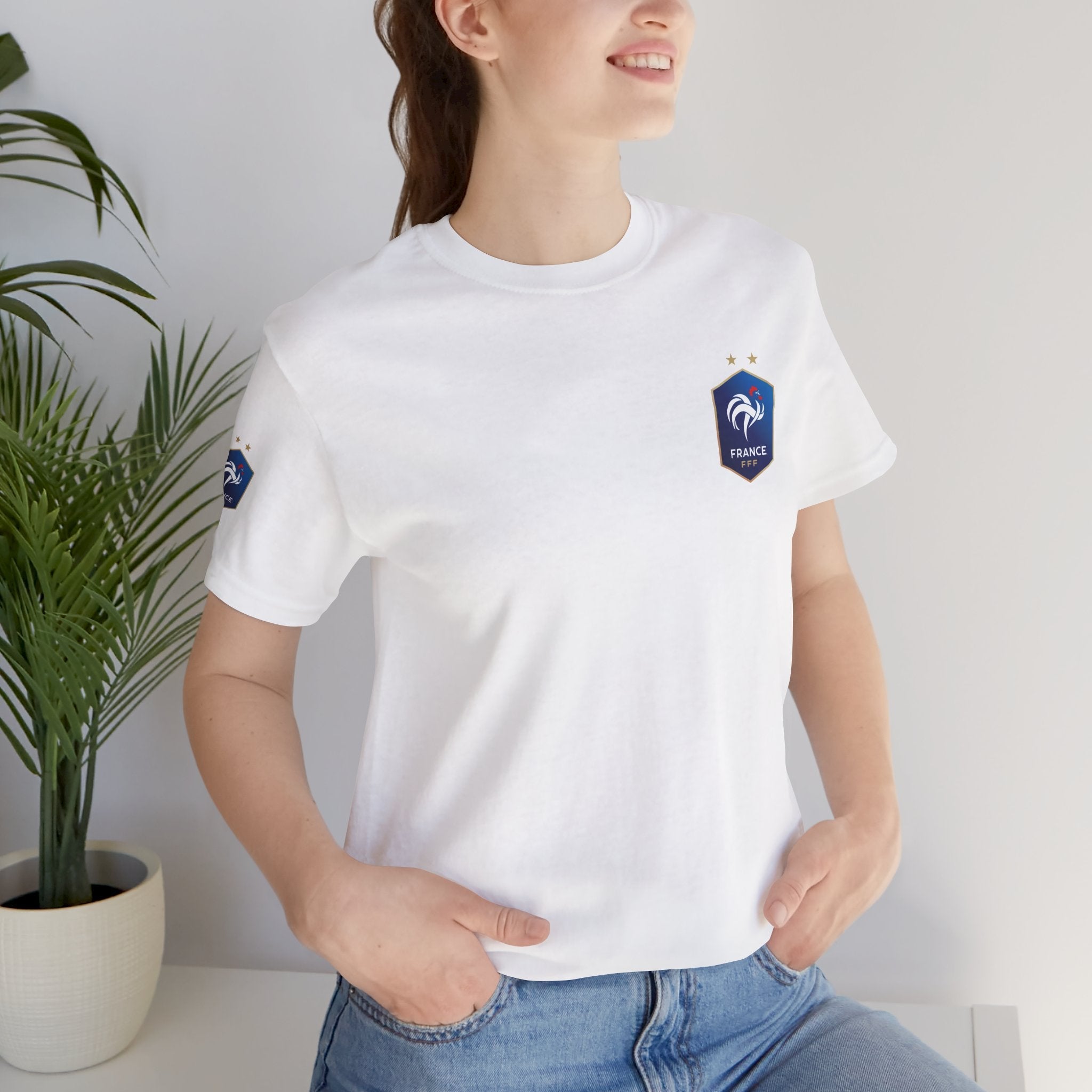 France World Cup Trophy T‑Shirt Football Fan Jersey - Etna Gift