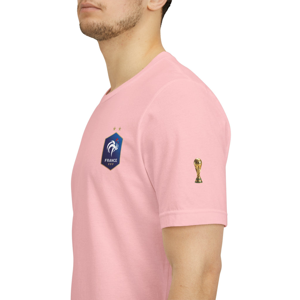 France World Cup Trophy T‑Shirt Football Fan Jersey - Etna Gift