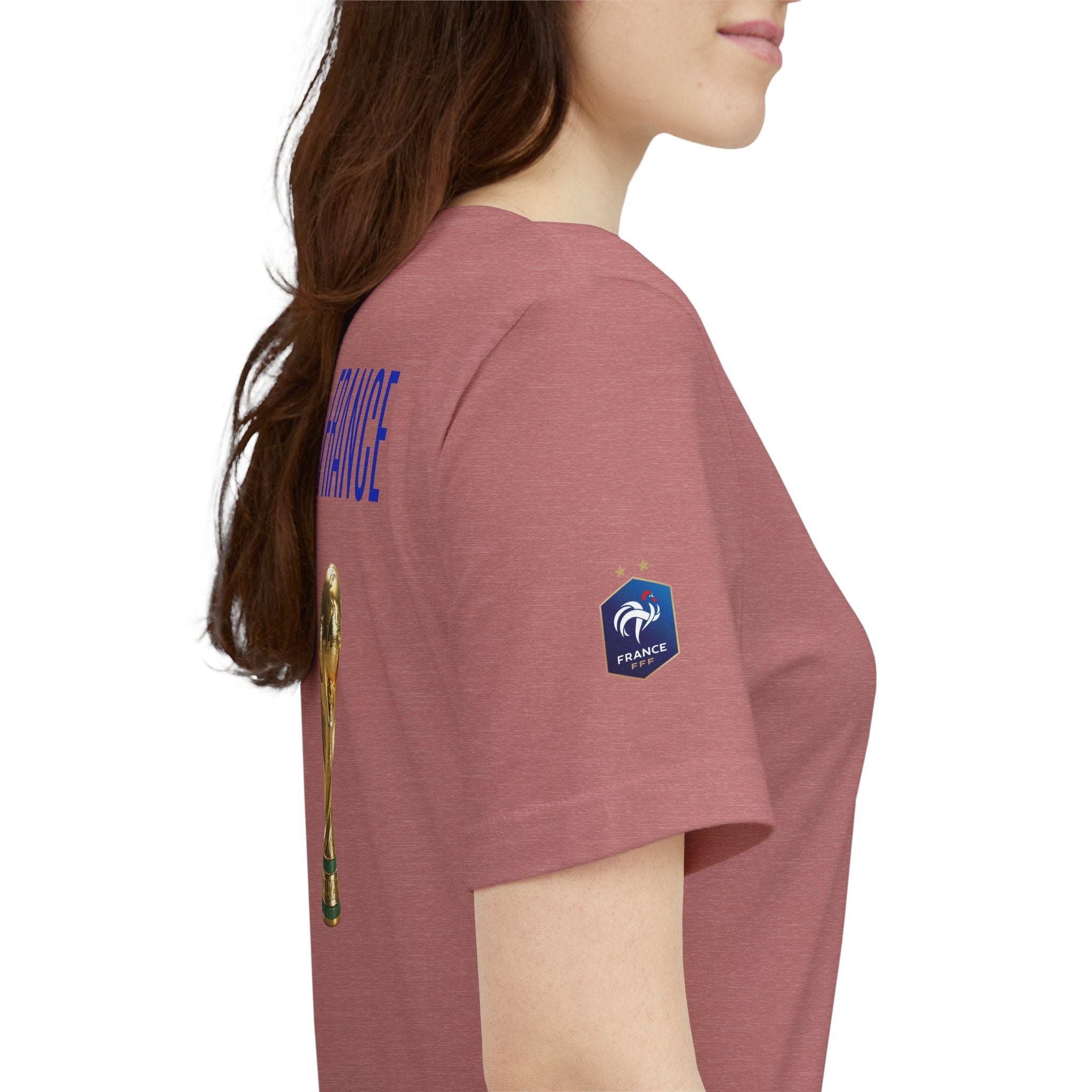 France World Cup Trophy T‑Shirt Football Fan Jersey - Etna Gift