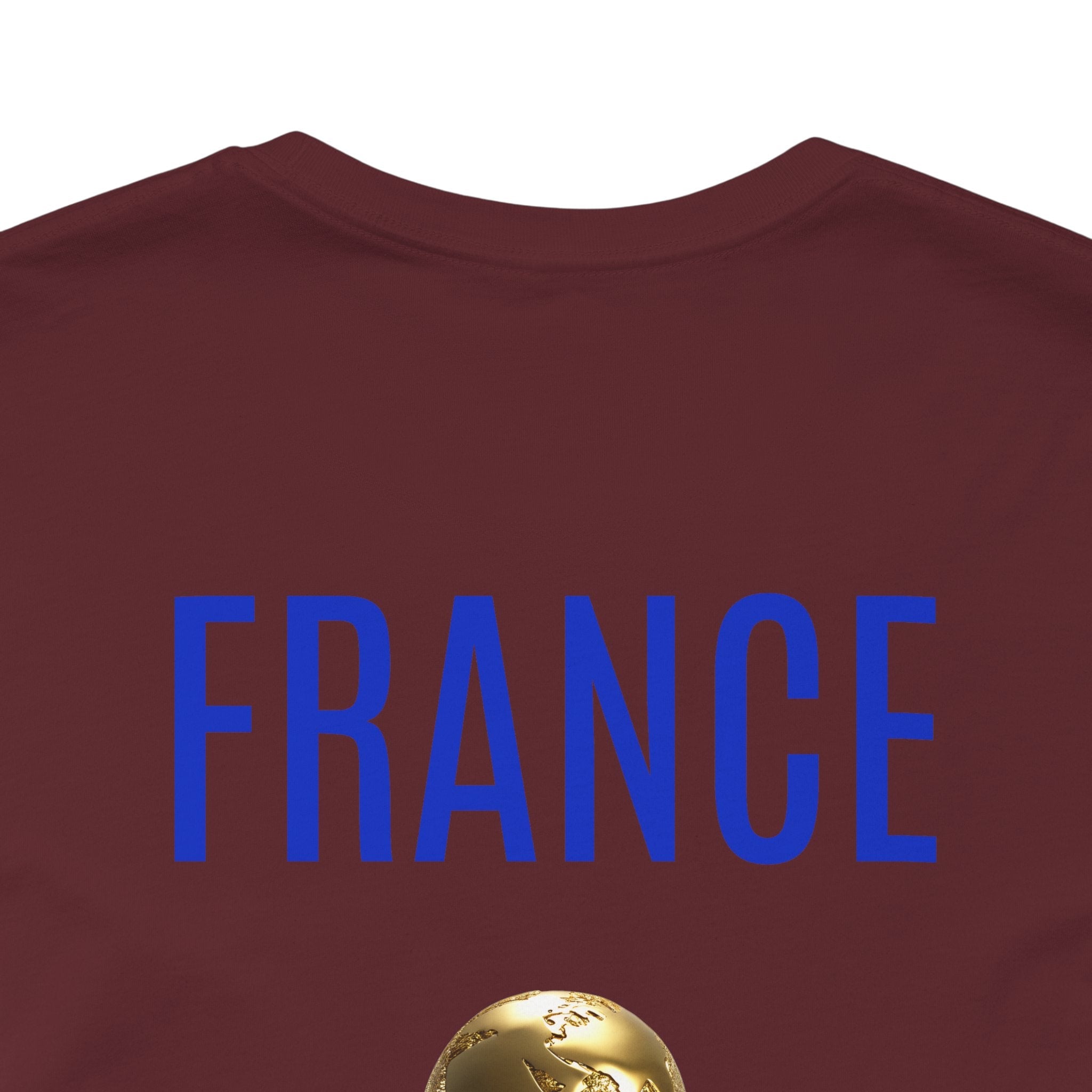 France World Cup Trophy T‑Shirt Football Fan Jersey - Etna Gift