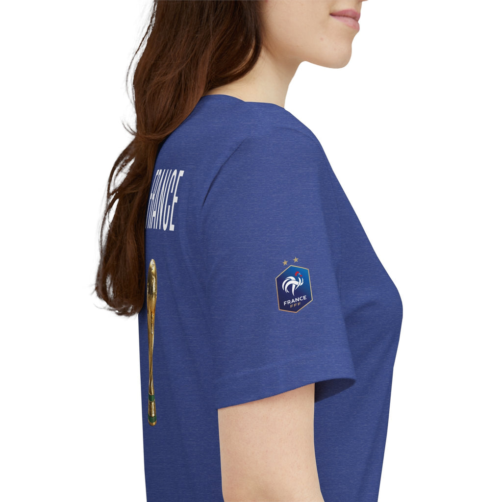 France World Cup Trophy T‑Shirt Football Fan Jersey - Etna Gift