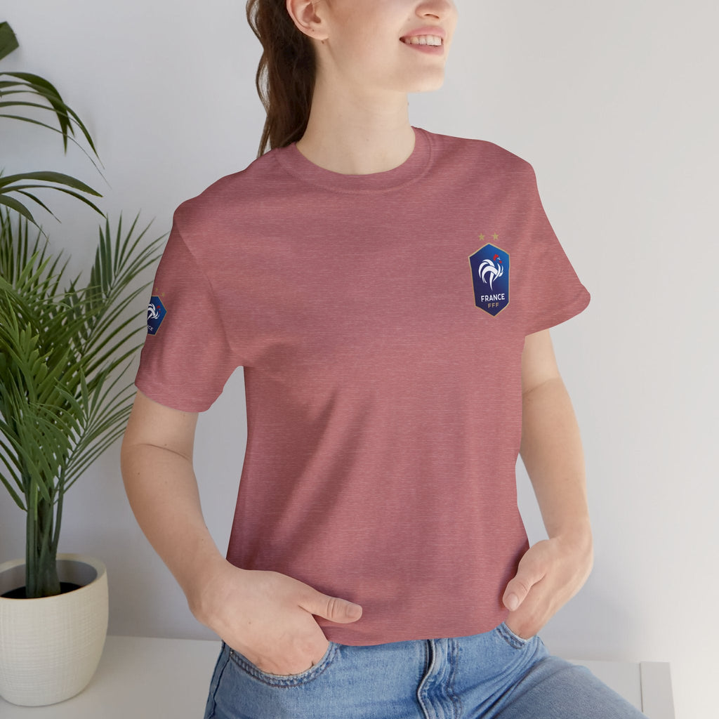 France World Cup Trophy T‑Shirt Football Fan Jersey - Etna Gift