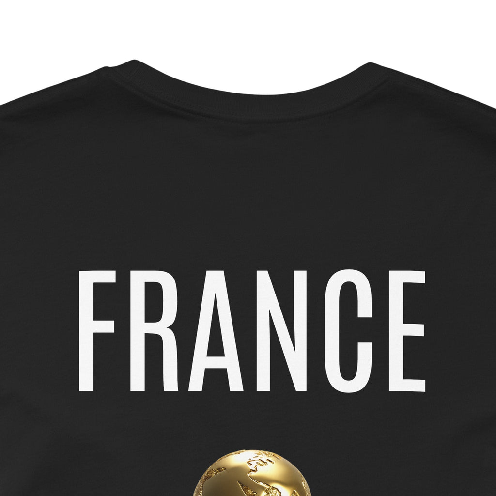 France World Cup Trophy T‑Shirt Football Fan Jersey - Etna Gift