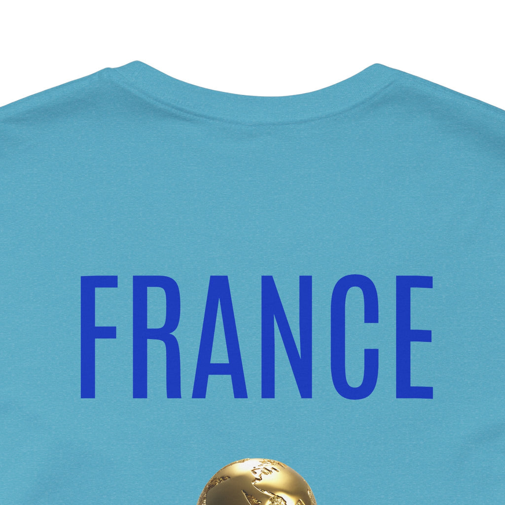 France World Cup Trophy T‑Shirt Football Fan Jersey - Etna Gift