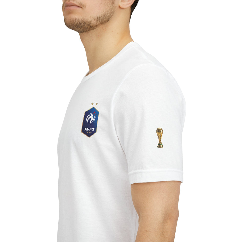 France World Cup Trophy T‑Shirt Football Fan Jersey - Etna Gift
