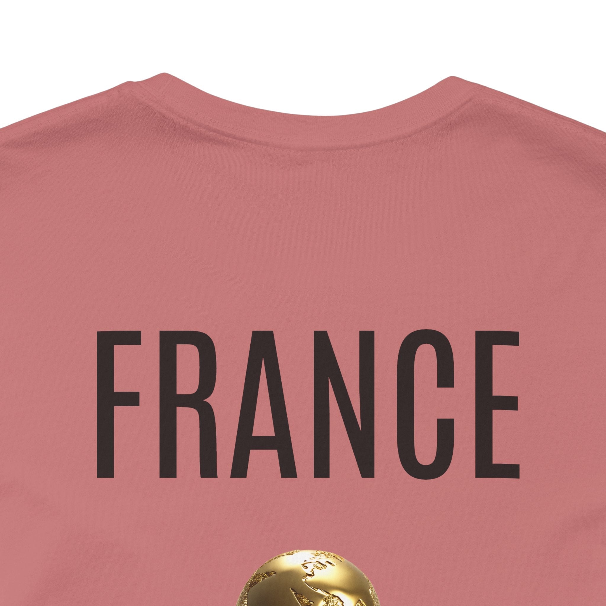 France World Cup Trophy T‑Shirt Football Fan Jersey - Etna Gift