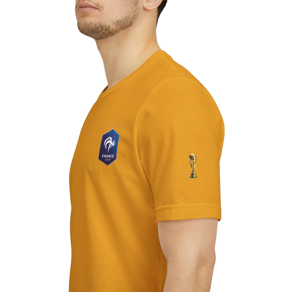 France World Cup Trophy T‑Shirt Football Fan Jersey - Etna Gift