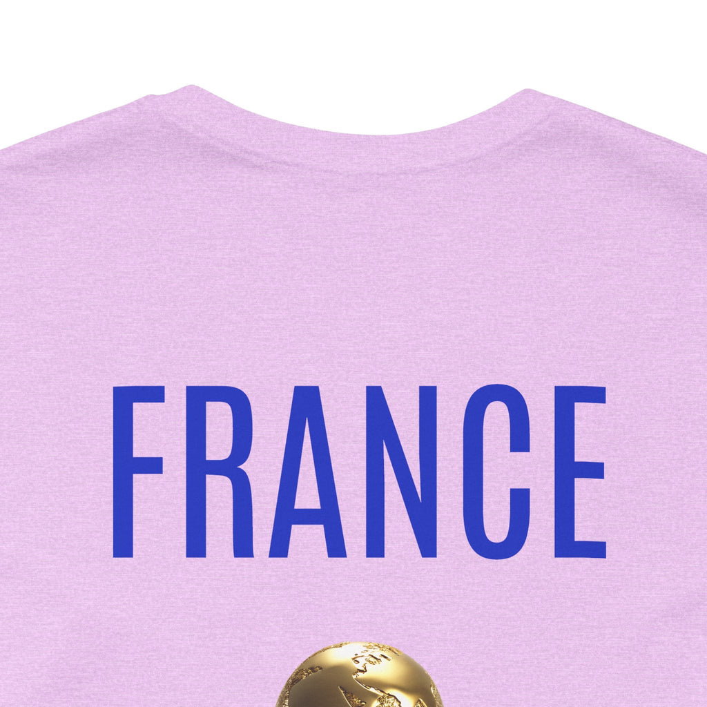 France World Cup Trophy T‑Shirt Football Fan Jersey - Etna Gift
