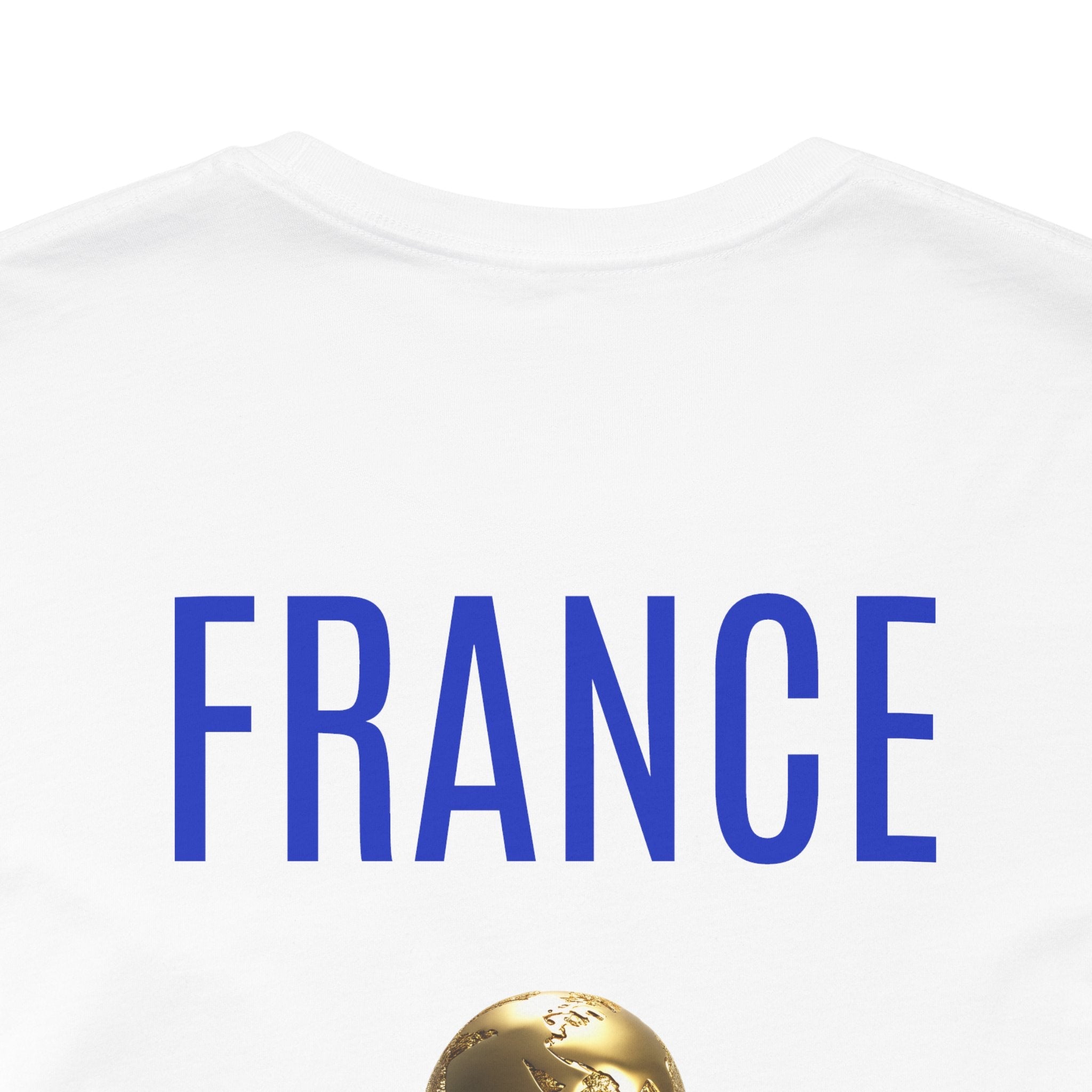 France World Cup Trophy T‑Shirt Football Fan Jersey - Etna Gift