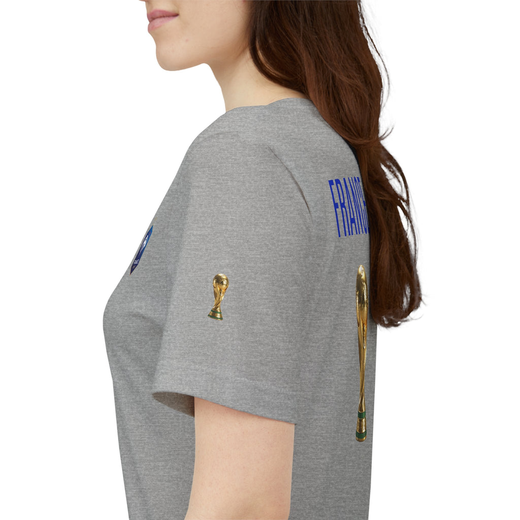 France World Cup Trophy T‑Shirt Football Fan Jersey - Etna Gift