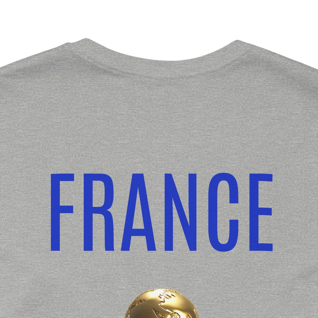 France World Cup Trophy T‑Shirt Football Fan Jersey - Etna Gift